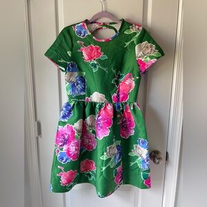 Kate Spade Green Floral Dress